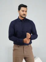Men's Formal Full Sleeve Shirt black