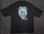 Men's Drop Shoulder T-shirt black Metalica - Image 3