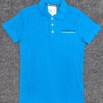 Men's Polo T-shirt regular Aqua
