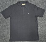 Mens Polo T-shirt regular Maroon - Image 3