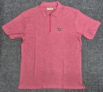 Mens Polo T-shirt regular Maroon