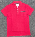 Mens Polo T-shirt regular red