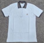 Mens Polo T-shirt Embroidered Red - Image 2