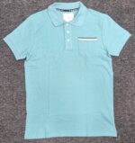 Mens Polo T-shirt regular red - Image 2