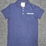 Mens Polo T-shirt regular Blue