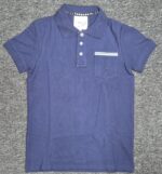 Mens Polo T-shirt regular Blue