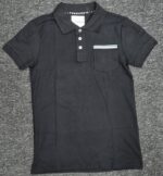 Mens Polo T-shirt regular Blue - Image 3