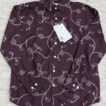 Men's Printed China Full Sleeve Shirt