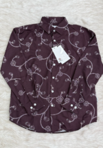 Men's Printed China Full Sleeve Shirt