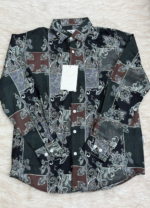 Men's Printed China Full Sleeve Shirt