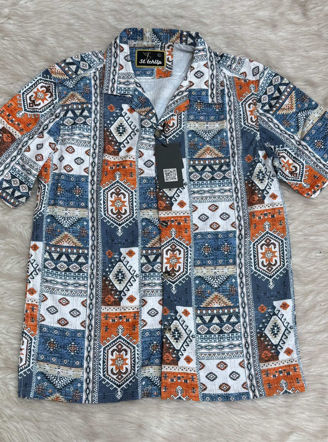 HS104 Men's Half Sleeve Shirt - Image 1