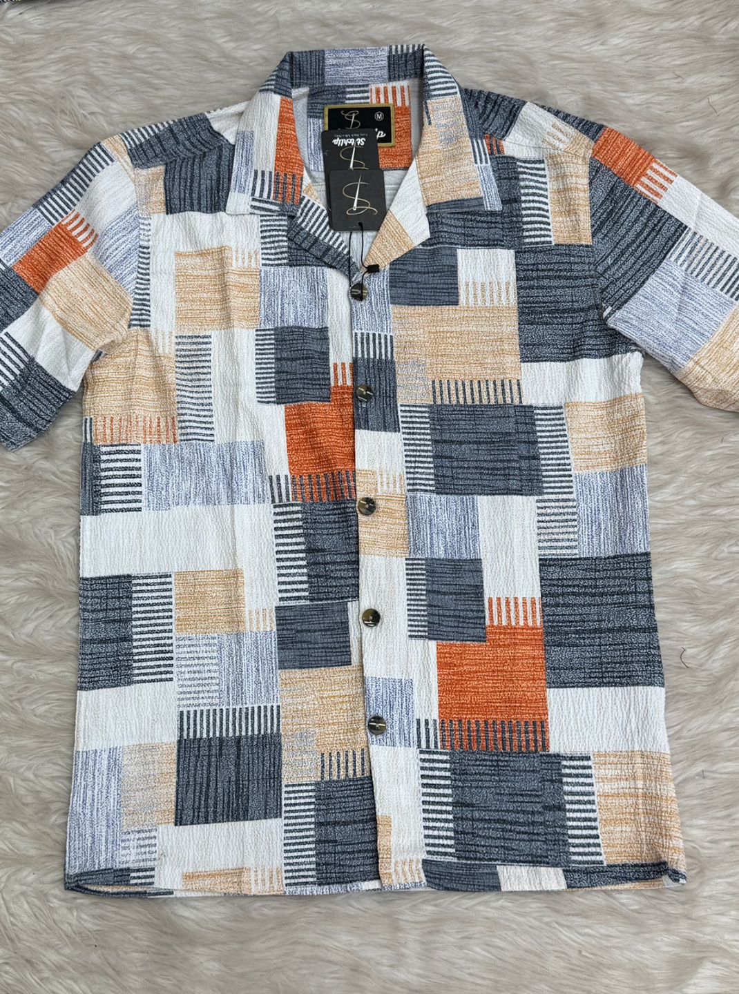 HS108 Men's Half Sleeve Shirt - Image 1